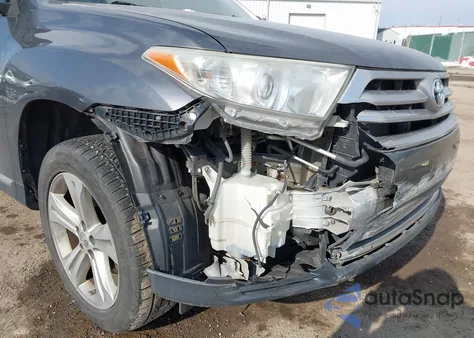 2013 Toyota Highlander Limited V6 из США, поврежденный, VIN 5TDDK3EH6DS224985